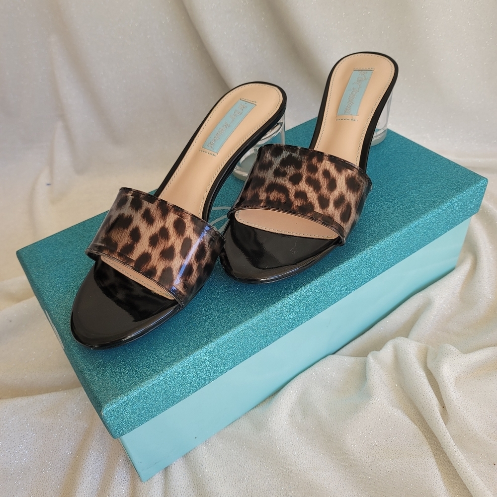 NIB Leopard Print Slip-Ons by Betsey Johnson